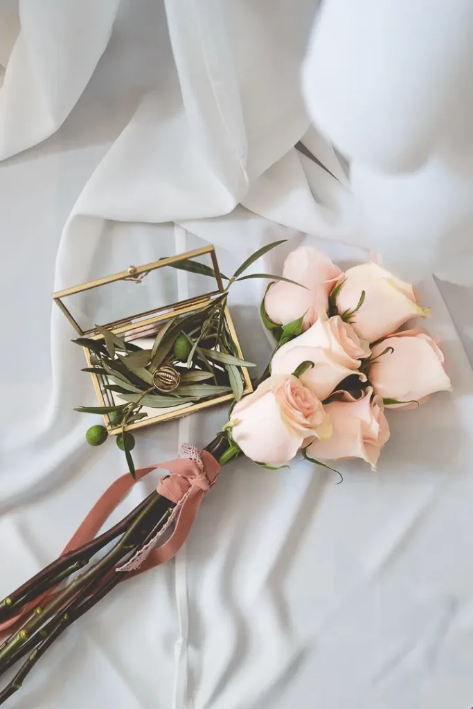 Detalles del ramo de novia