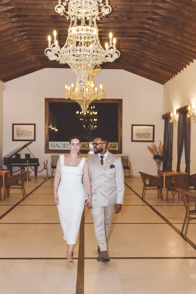 Pareja recién casada en Hacienda Monte Pilar