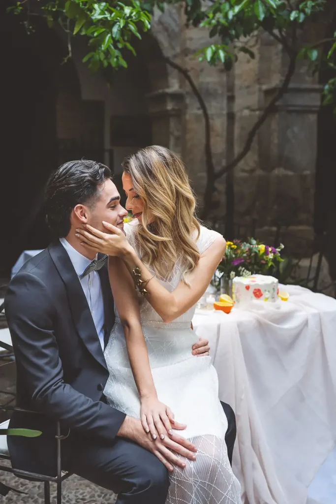 Fotografía editorial de boda con estética romántica y elegante 17