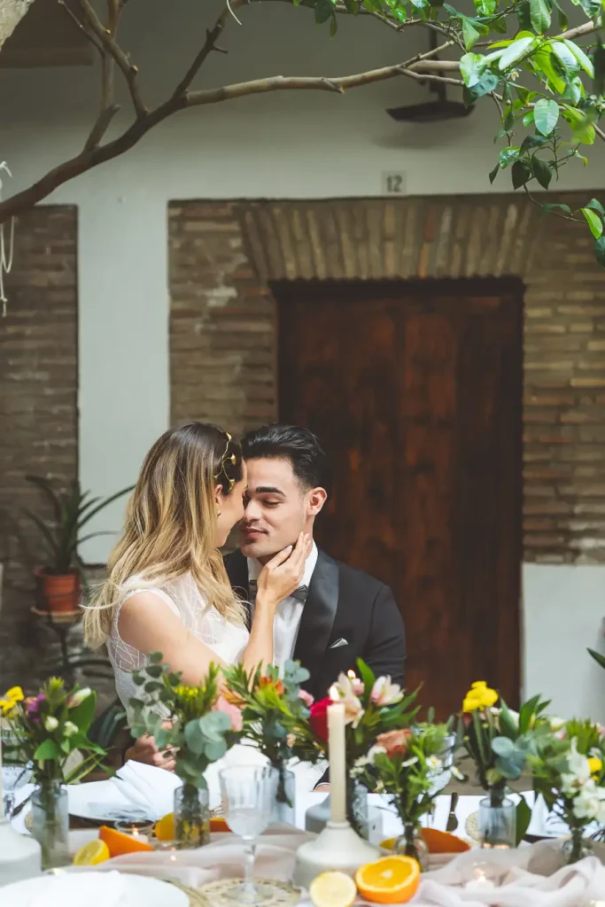 Fotografía editorial de boda con estética romántica y elegante 14