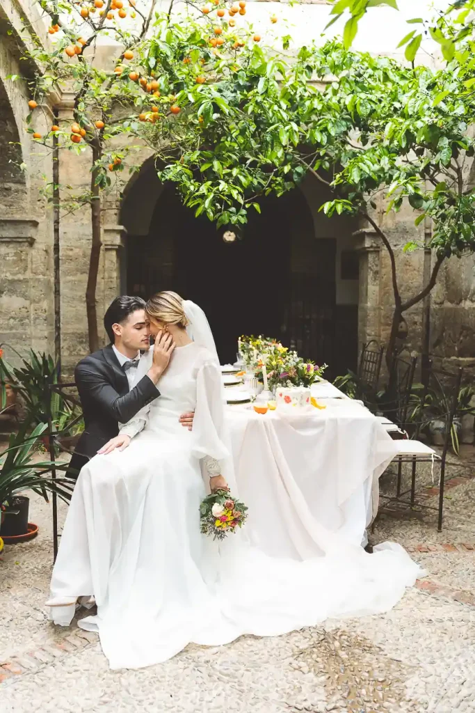 Fotografía editorial de boda con estética romántica y elegante 10