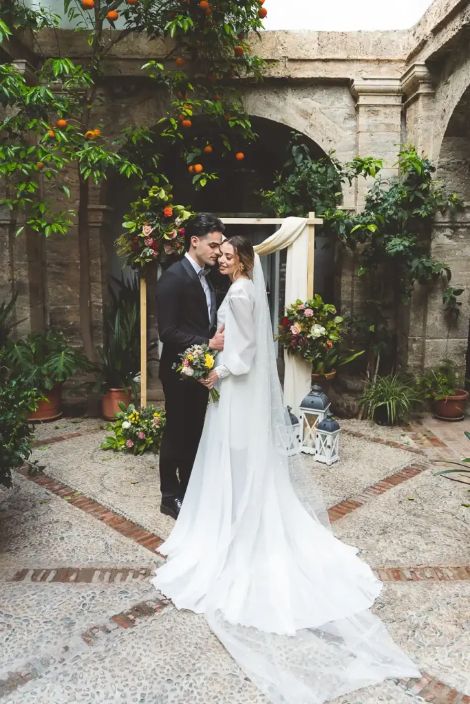 Fotografía editorial de boda con estética romántica y elegante 07
