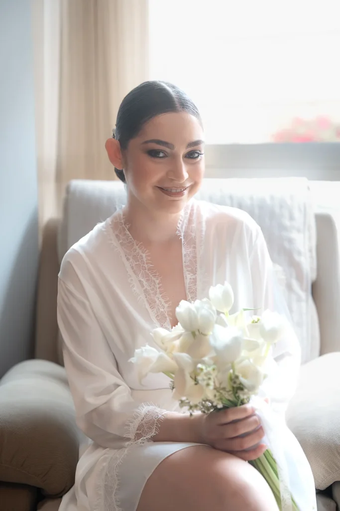 Ramo de novia diseñado por Sergio Berenguel para la boda de Rocío e Iván.