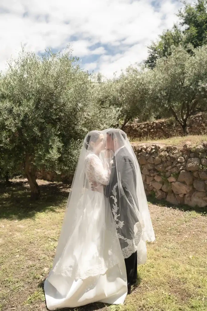 Rocío e Iván durante su boda en Finca Doña Adela, Berja