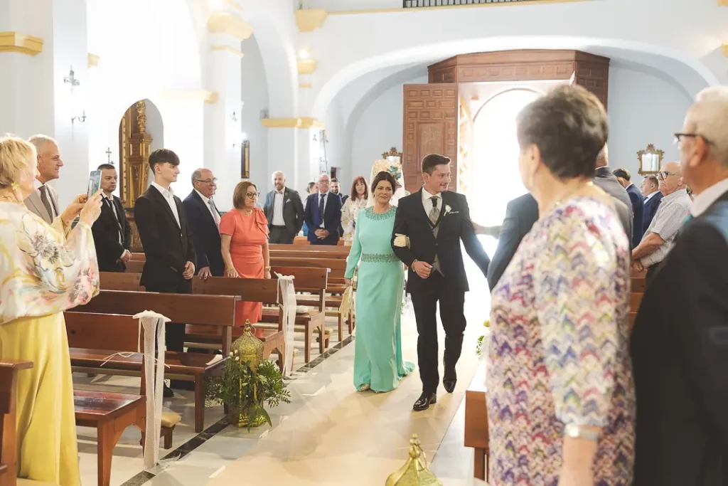 Ceremonia en la Parroquia San Isidro Labrador de El Ejido