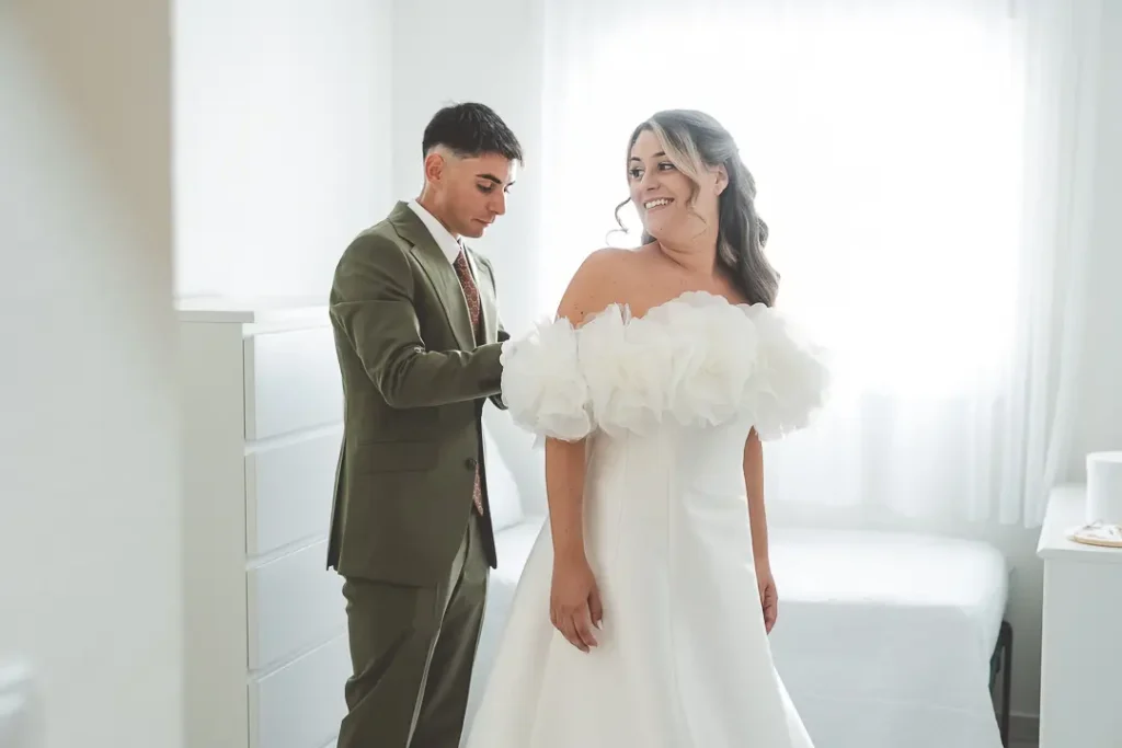 Ceremonia civil de Marta y Álvaro.